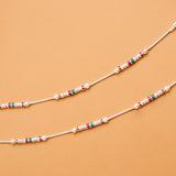Classic Bead Chain Silver Anklet