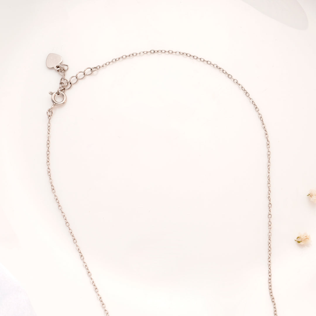 Modern Plus Symbol Silver Chain