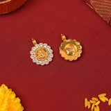 Traditional Gold Lakshmi Kasu Thali Pendants
