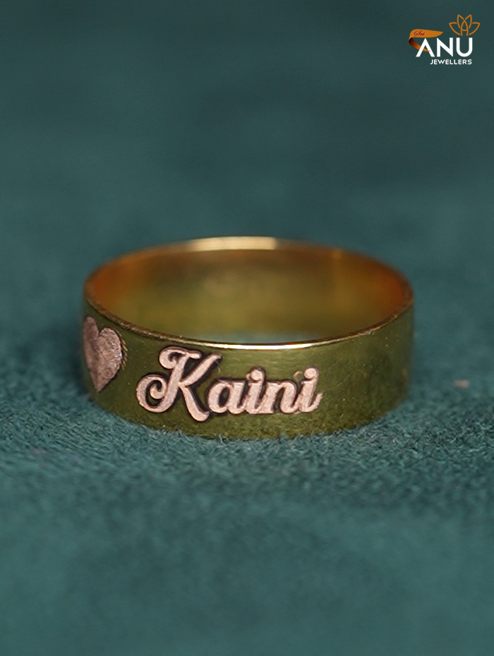 Heart With Name Ring