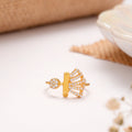 Open Shell Design Golden Ring