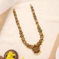 Lakshmi Pendant with Vinayagar Floral Golden Haram