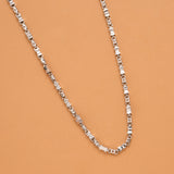 Mini Sleek Silver Box Style Chain