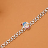 Divine Ganesha Silver Baby Bracelet