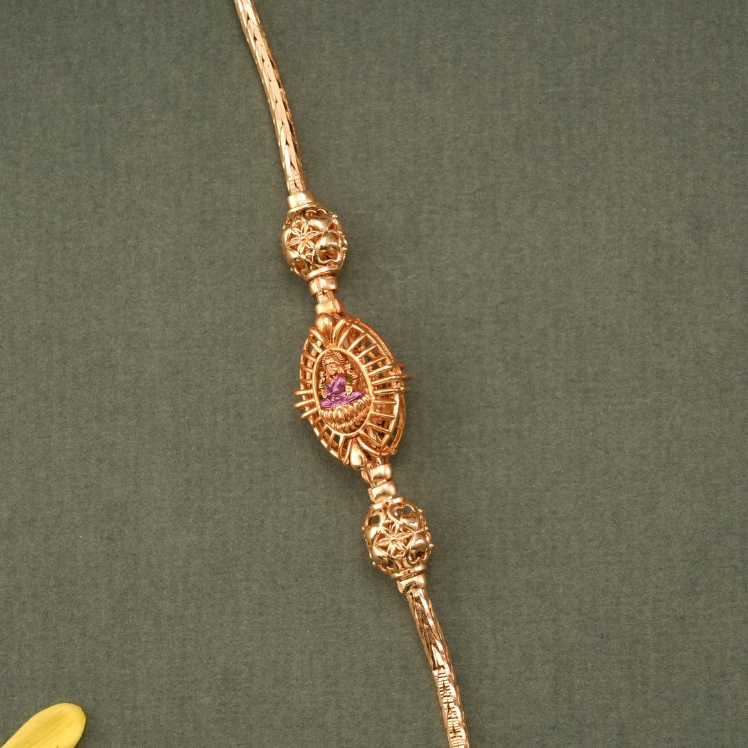 Elegant Lakshmi Nagas Mugappu Chain
