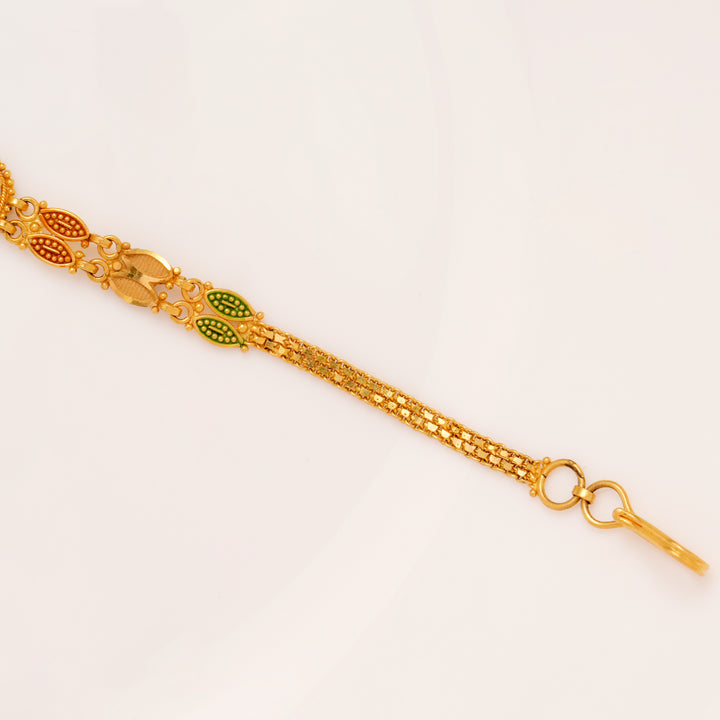 Gorgeous Shell Design Gold Bracelet for Women