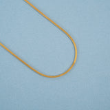 Modern Sleek Gold Chain