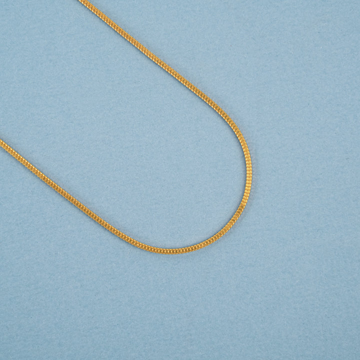 Modern Sleek Gold Chain