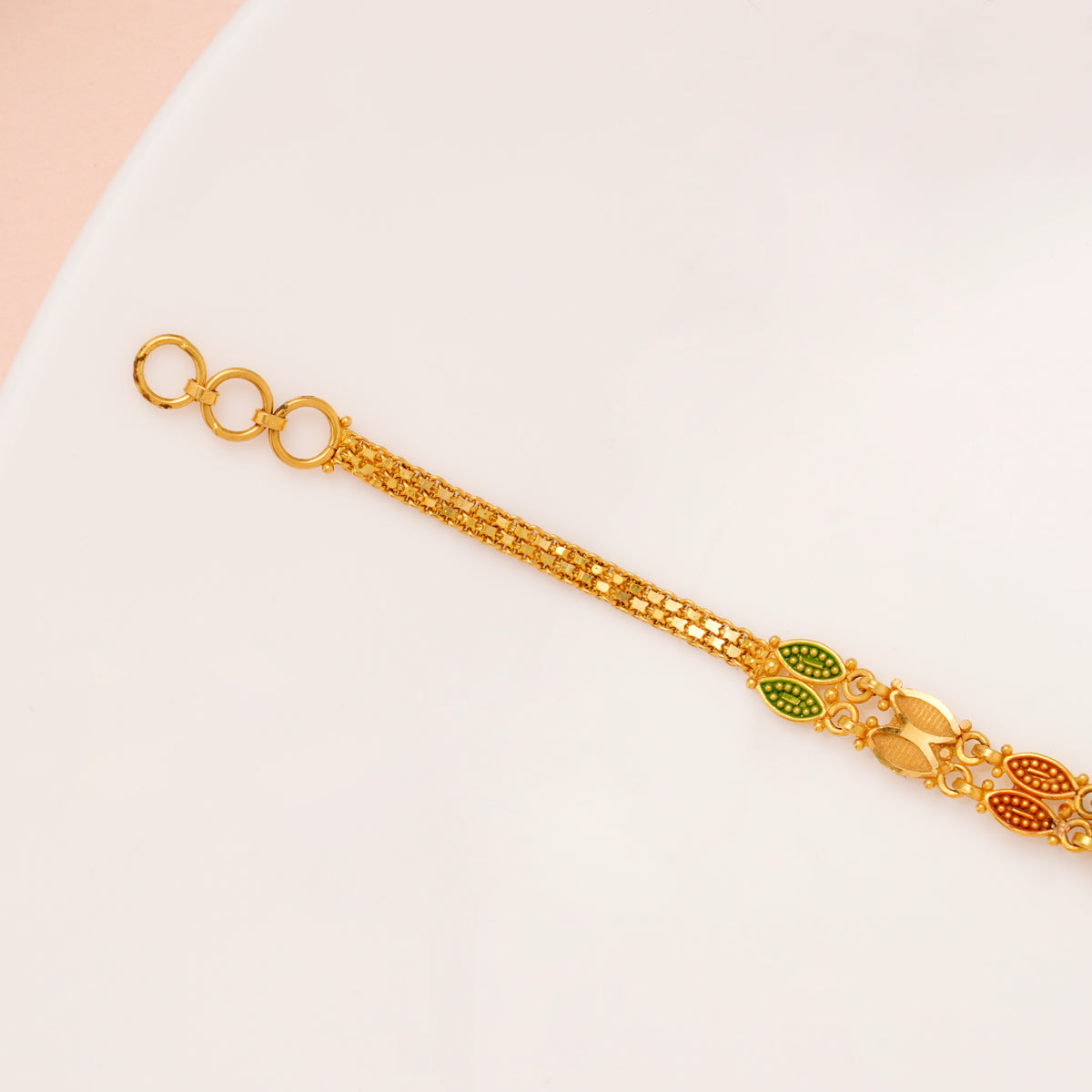 Gorgeous Shell Design Gold Bracelet for Women