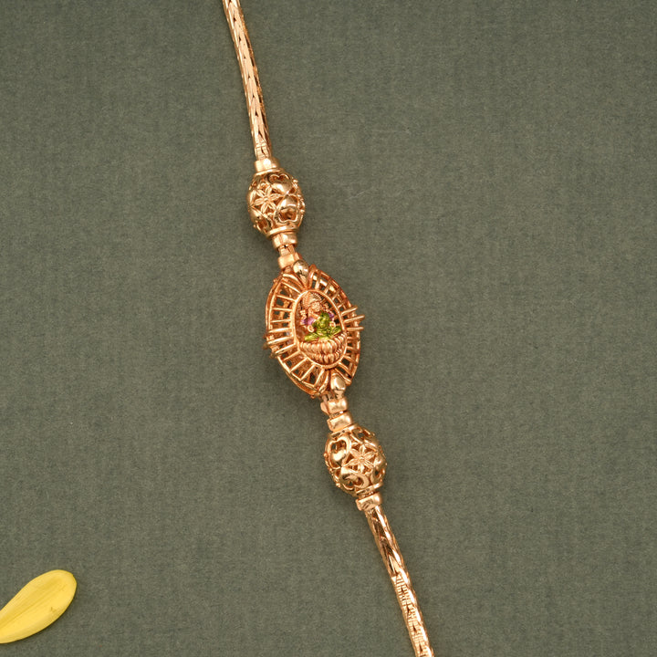 Elegant Lakshmi Nagas Mugappu Chain
