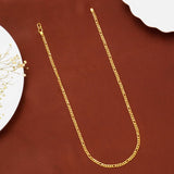 Classic Figaro Pattern Gold Long Chain