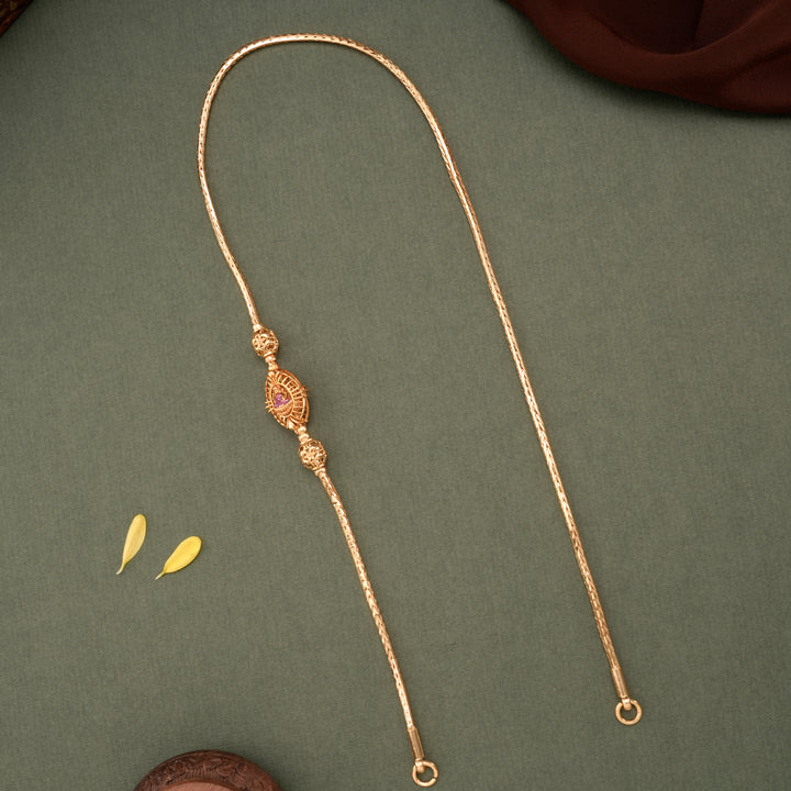 Elegant Lakshmi Nagas Mugappu Chain