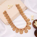 Sparkling Ruby Coin Style White Stone Haram