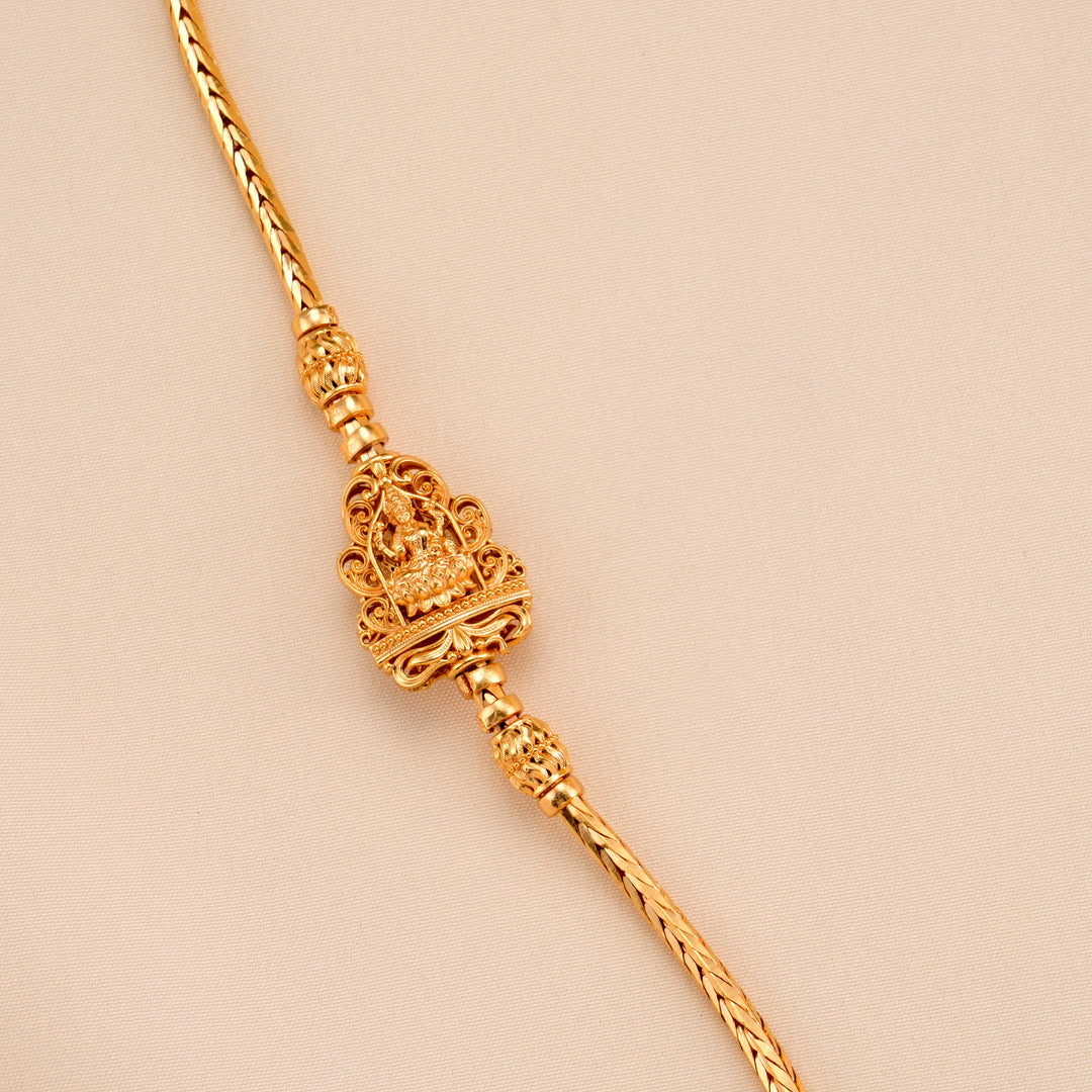 Nagas Lakshmi Gold Plated Mugappu Chain