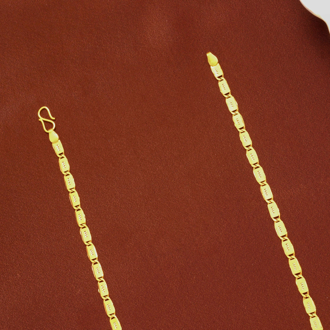 Modern Capsule Link Gold Chain