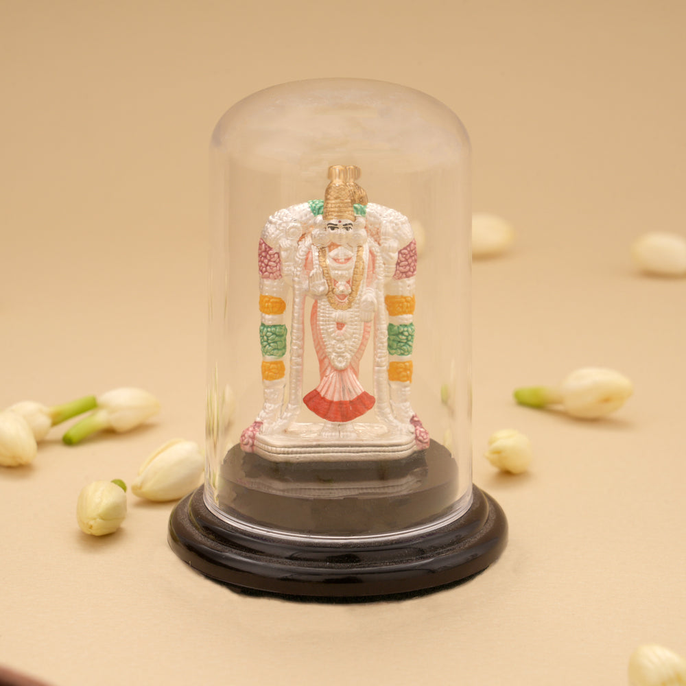 Divine Aandal Amman Silver Idol