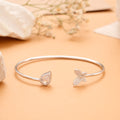 Butterfly Cuff Silver Bracelet
