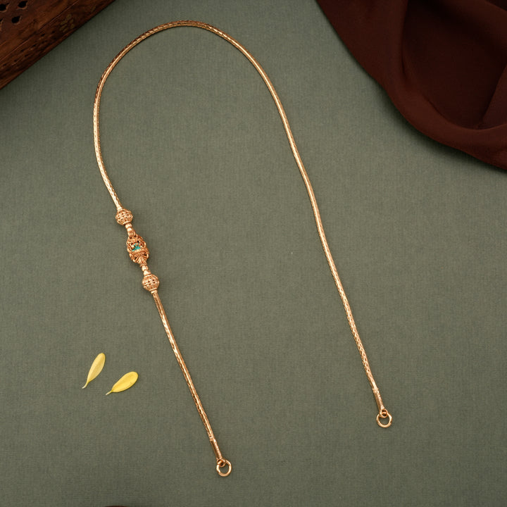 Royal Lotus Lakshmi Mugappu Chain