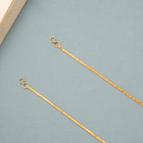 Single Layer Gold Bead Link Mattal