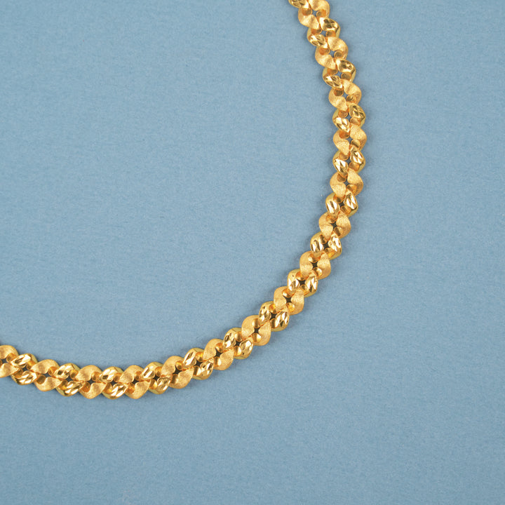 Classic Gold Cobra Link Chain