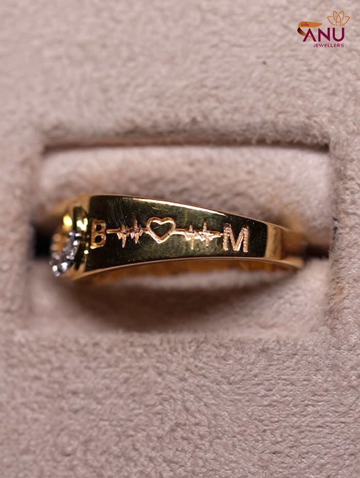 Infinity Ring With Diamond