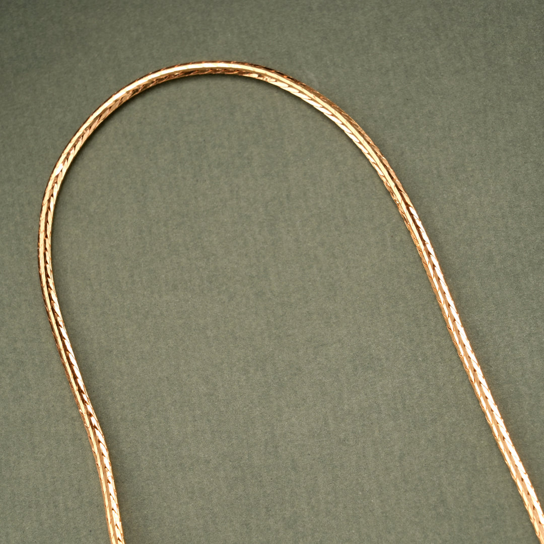 Elegant Lakshmi Gold Plated Mugappu Chain