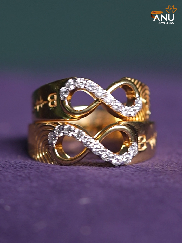 Infinity Ring With Diamond
