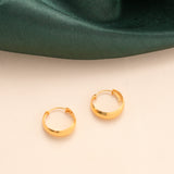 Classic Bold Hoop Gold Earrings