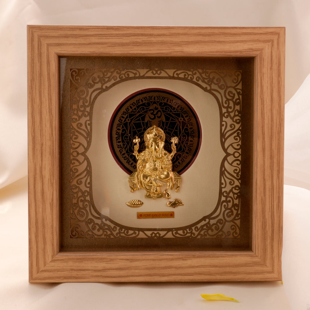 Traditional Vinayaka Fine Gold Frame