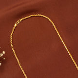 Minimal Rope Gold Chain for Men