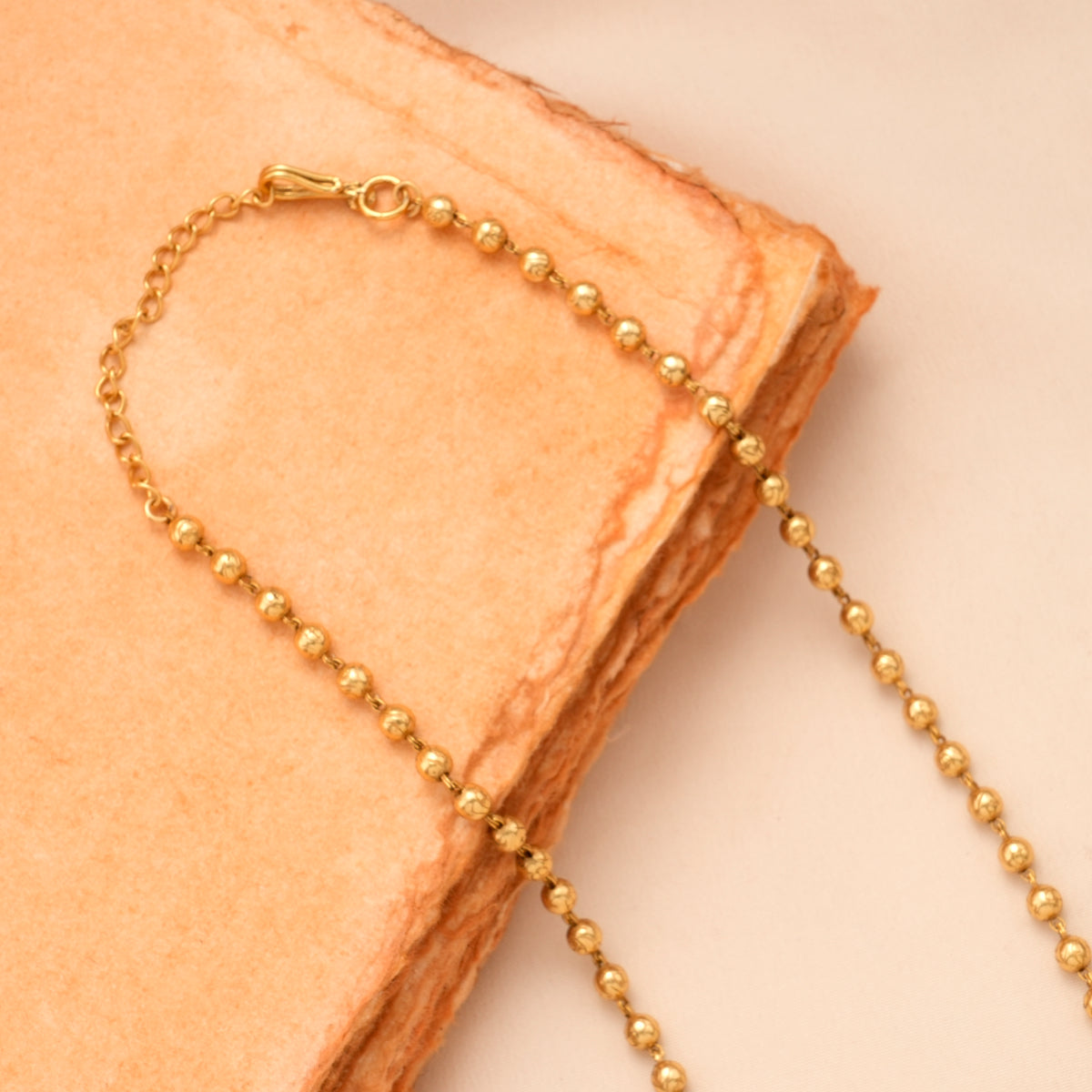 Classic Moissanite Pendant Golden Necklace Set