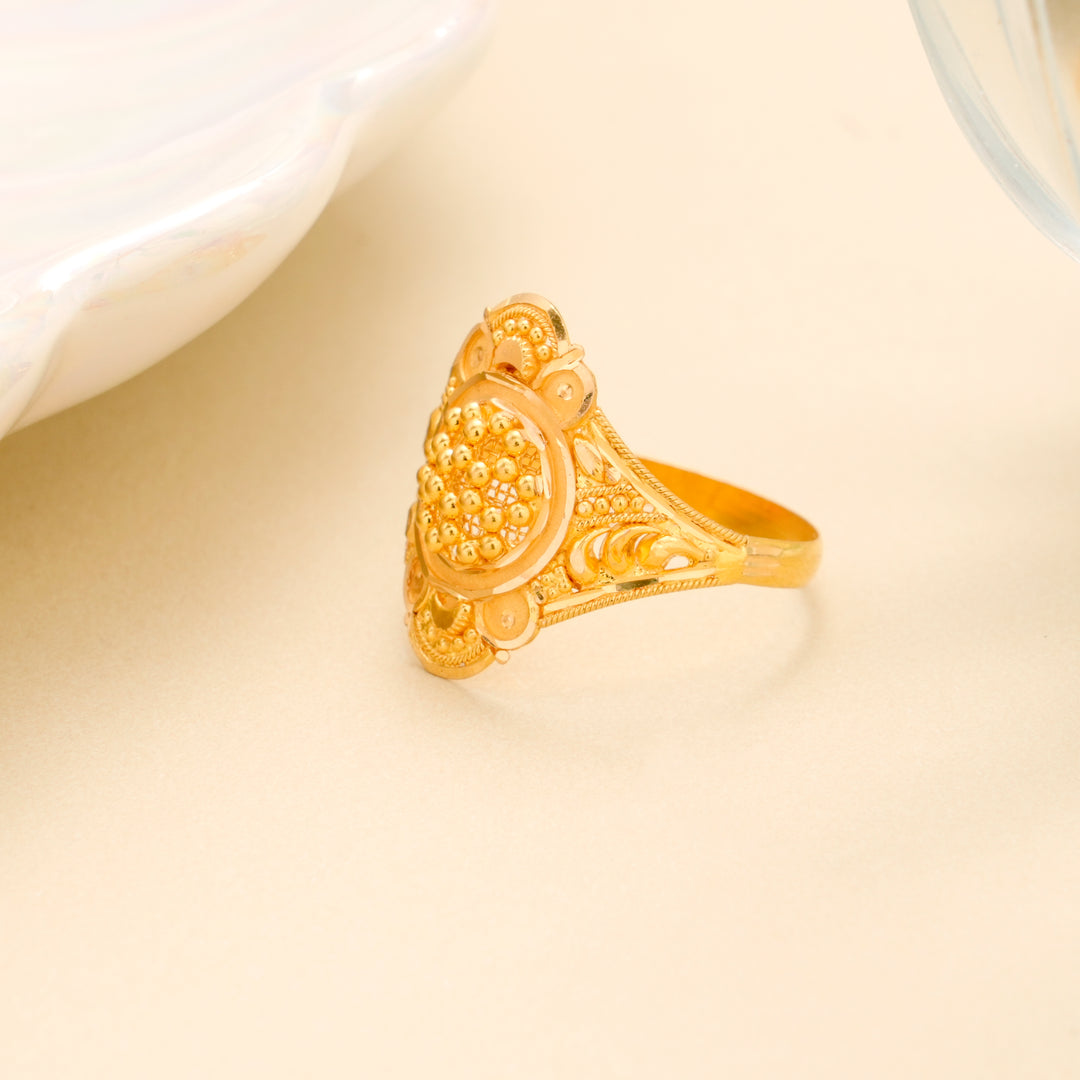 Luxury Bridal Gold Ring