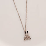 Rabbit Pendant Design Silver Chain