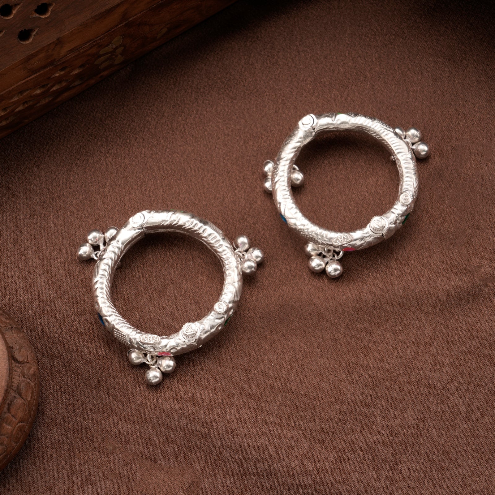 Lovely Bead Charm Silver Baby Thandai