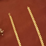 Trendy Glittering Gold Chain for Men