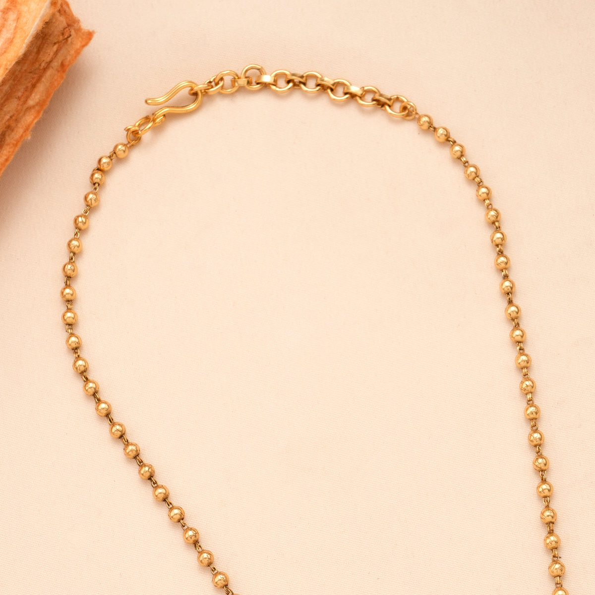 Antique Golden Temple Ruby Peacock Necklace Set