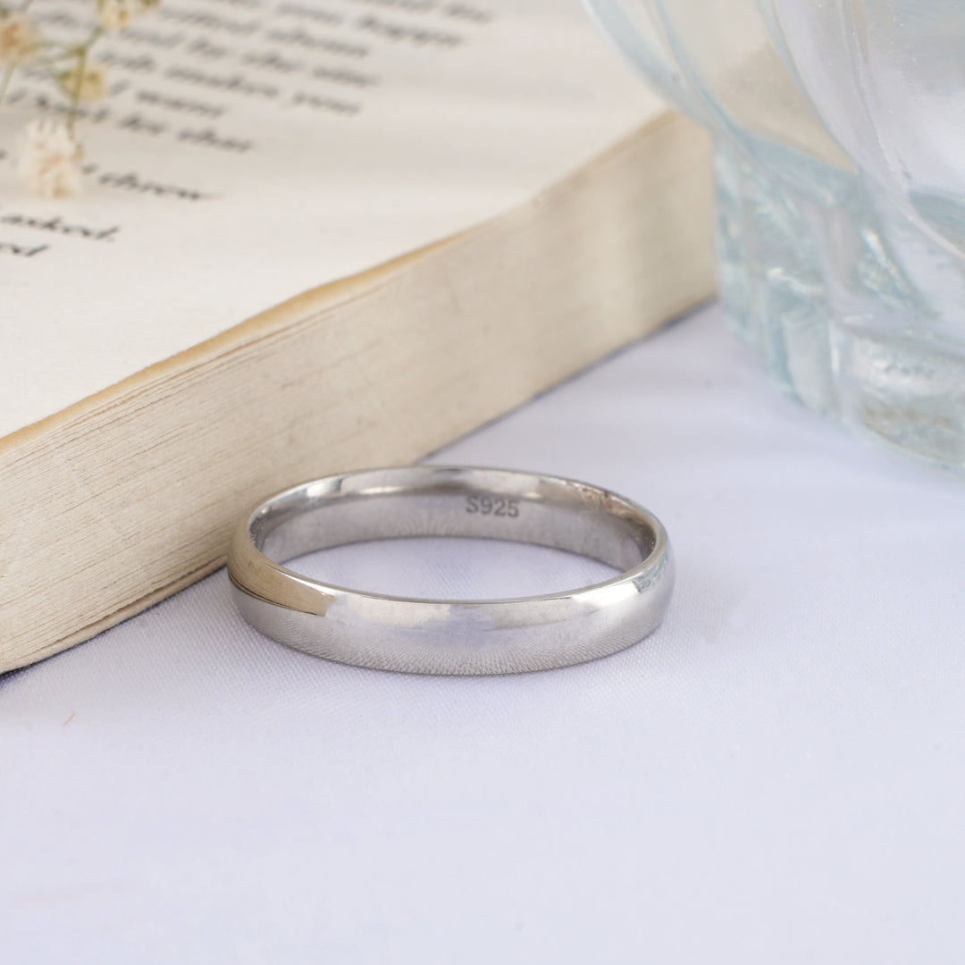 Men’s Plain Silver Rings