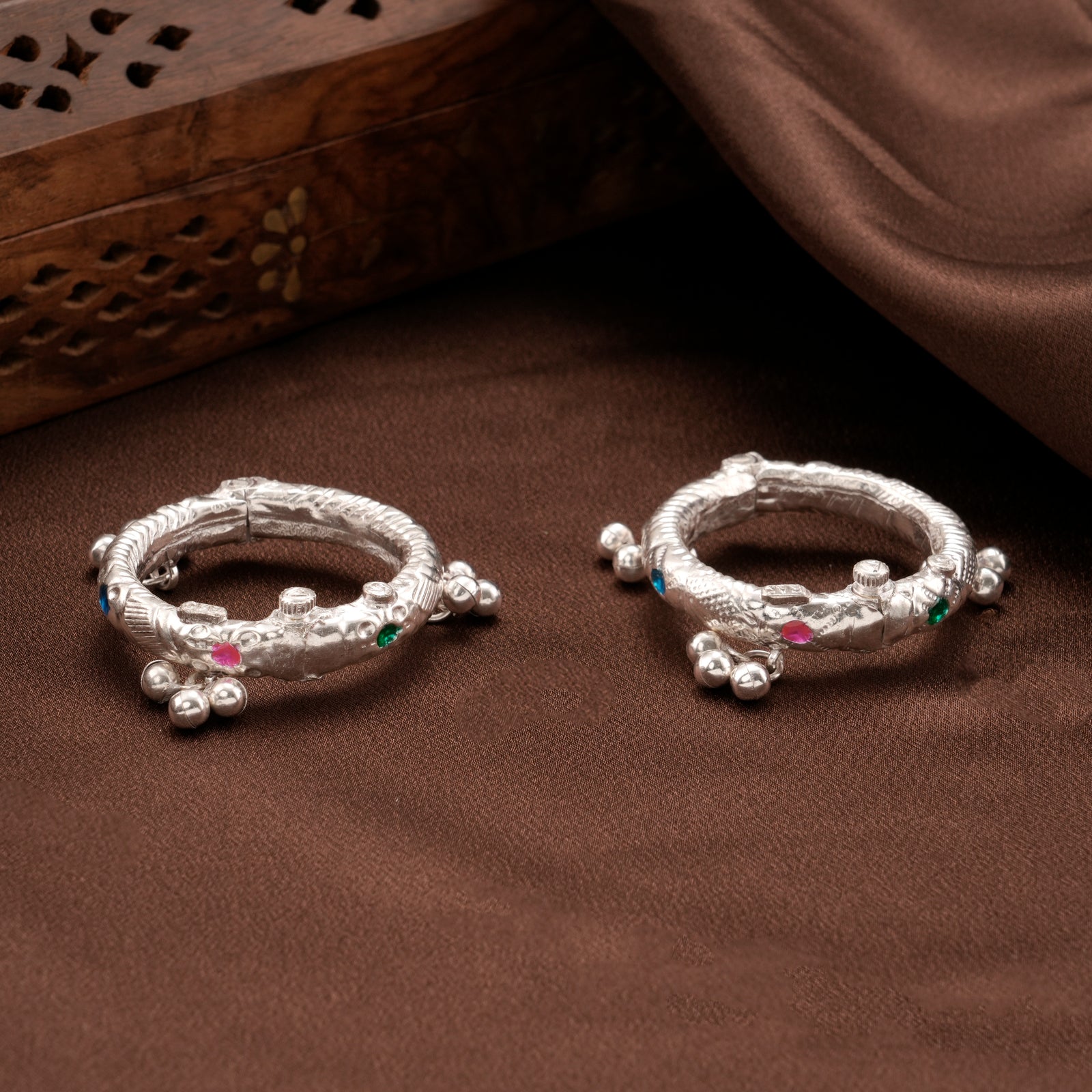 Lovely Bead Charm Silver Baby Thandai