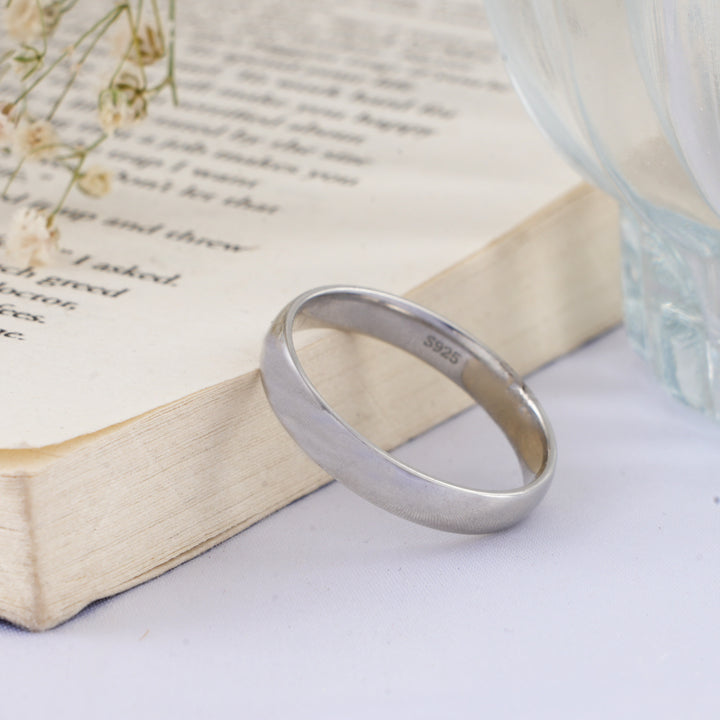 Men’s Plain Silver Rings