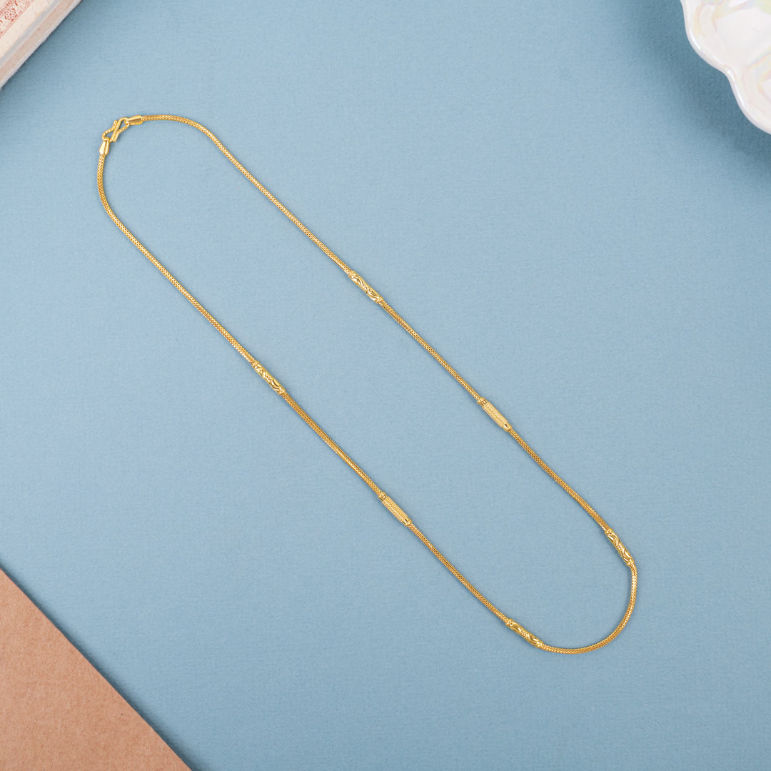 Regal Simple Design Gold Chain for Women