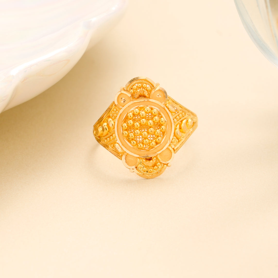 Luxury Bridal Gold Ring
