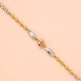 Dual Colour  Ball Gold Bracelet for Women