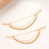 Minimal Blossom Design Layer Golden Mattal