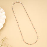 Premium Dual Tone Rose Gold Silver Chain