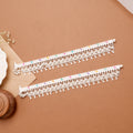 Fancy Chain Salangai Bell Silver Anklet