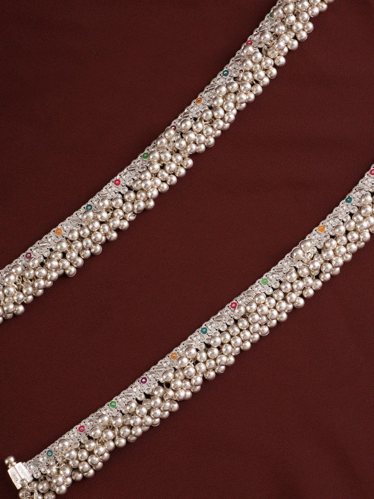 Kushbu Kothu Salanga Silver Anklet