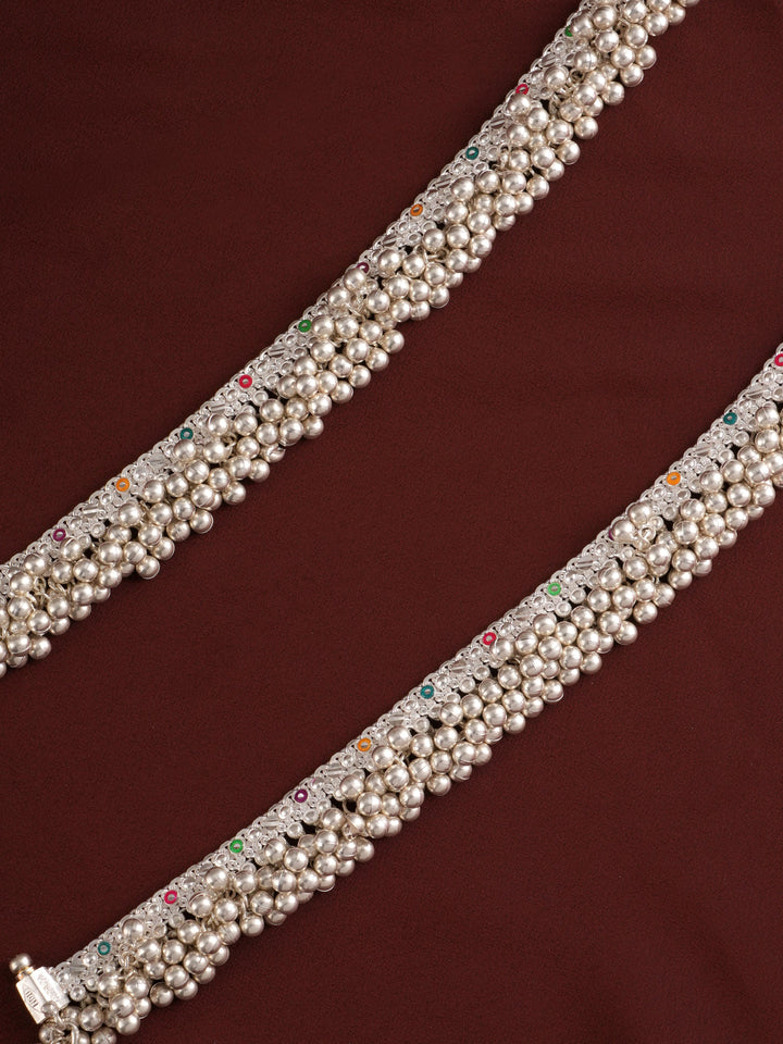 Kushbu Kothu Salanga Silver Anklet