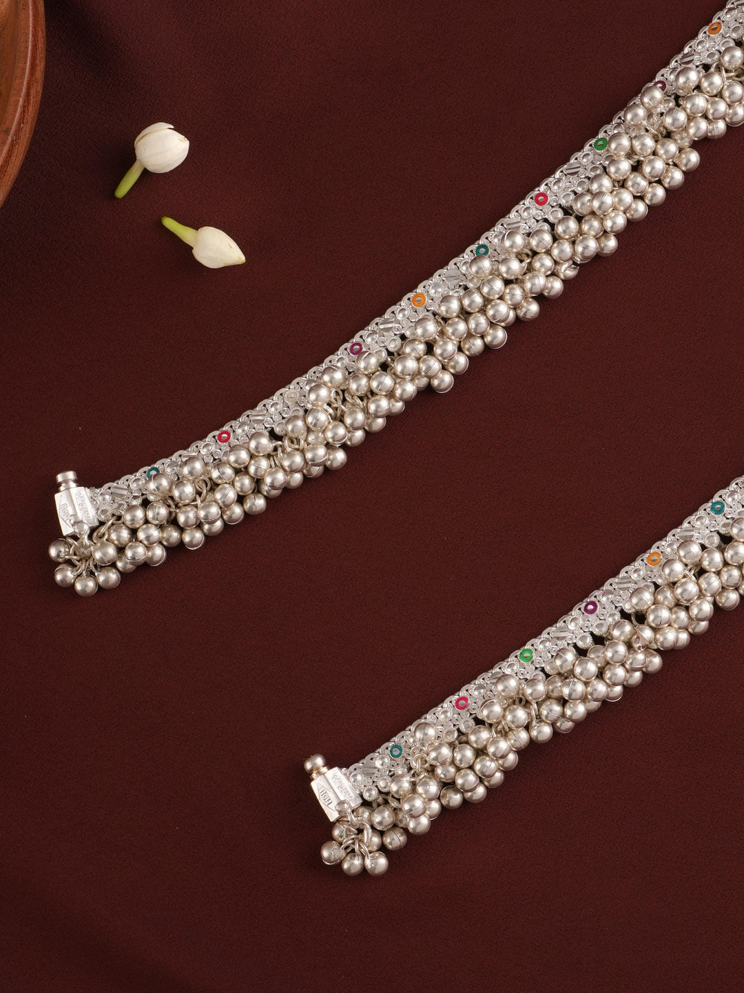 Kushbu Kothu Salanga Silver Anklet