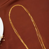 Premium Plain Triple Layer Gold Chain for Women