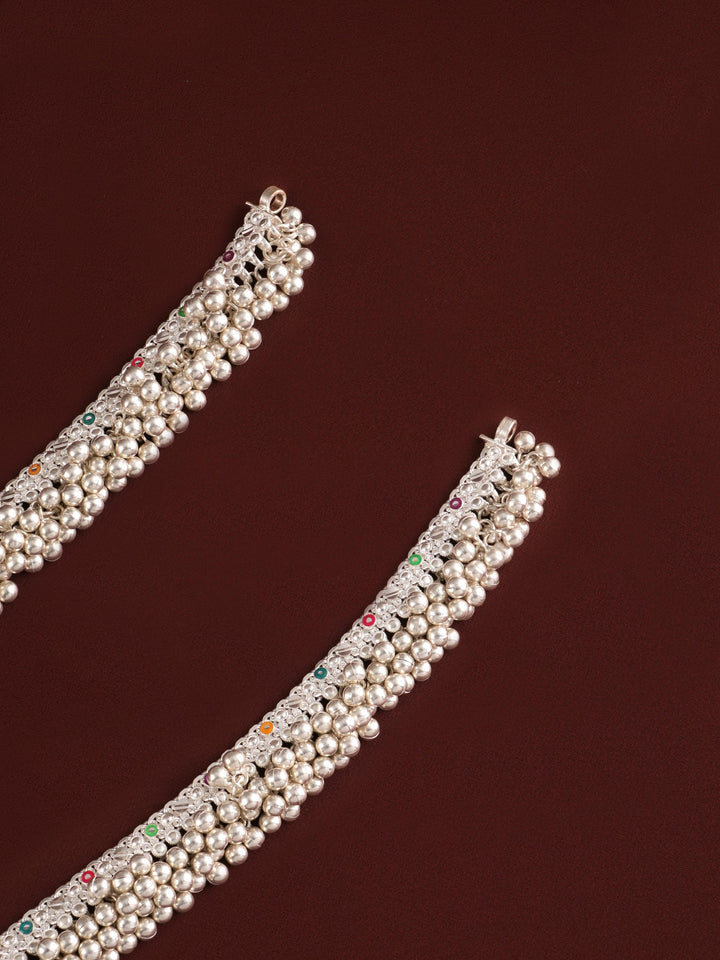 Kushbu Kothu Salanga Silver Anklet